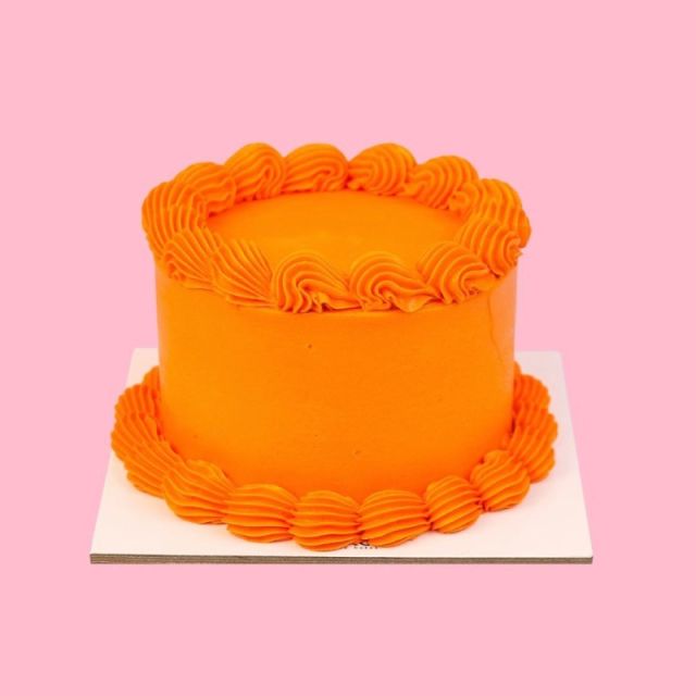 Orange Basic Cake