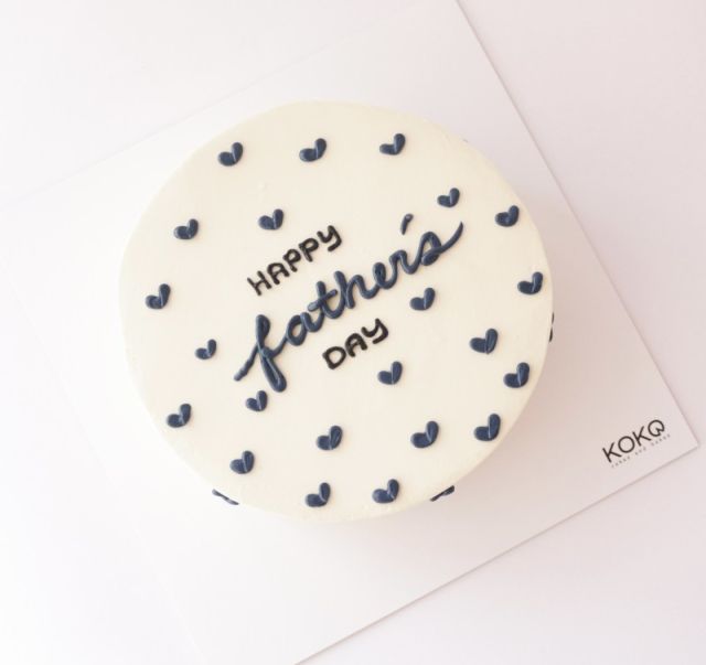 White Base With Blue Hearts